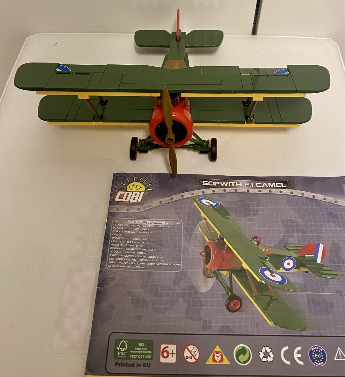 Cobi Kit di costruzioni: COBI Sopwith F.1 Camel - Historical Collection – Usato da Zürich venduto da m7lx 3