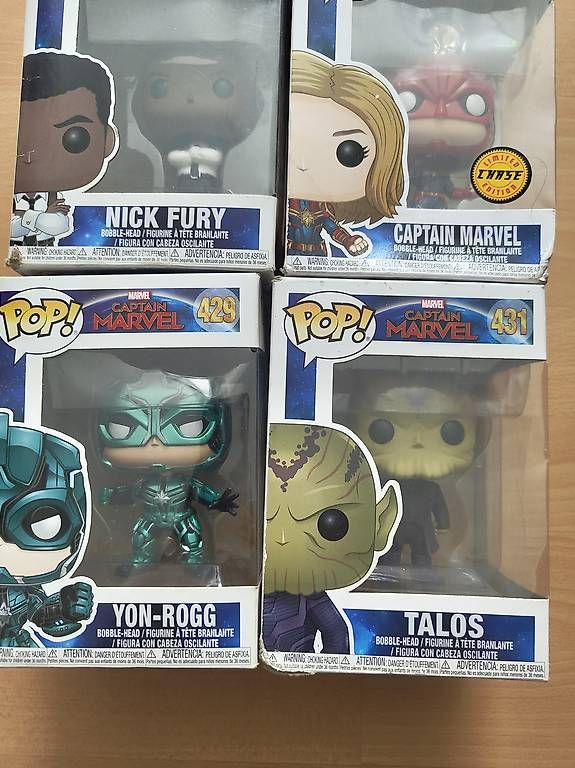 Statuette: Funko pop! Captain Marvel  – Usato da Heiden venduto da Sindrirr 4