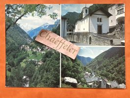 Postkarte 1985 Vergezletto Valle Onsernone