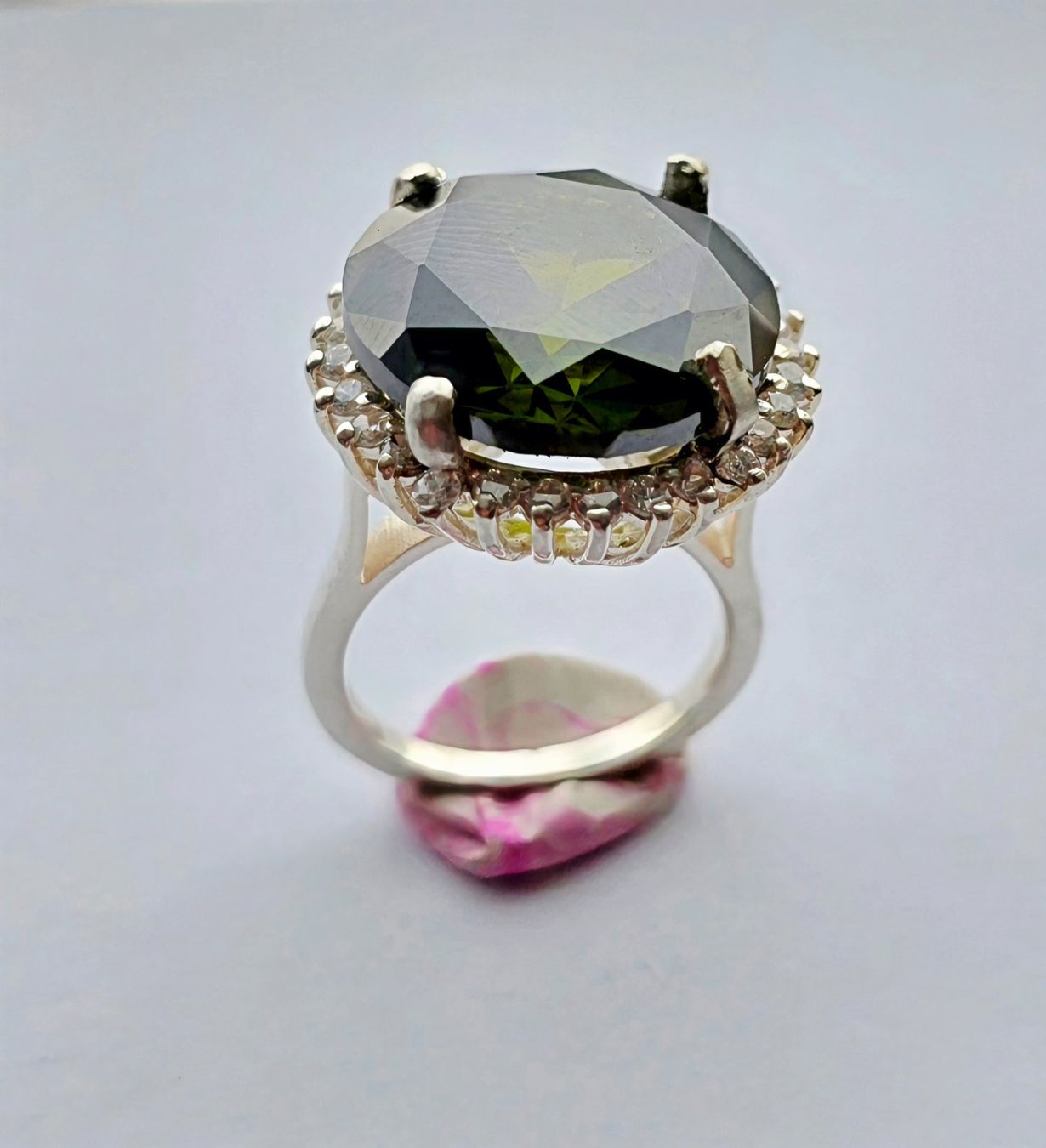 Anelli: Fingerring grüner Topas – Nuovo (secondo la descrizione) da Zürich venduto da Benedikt21 7
