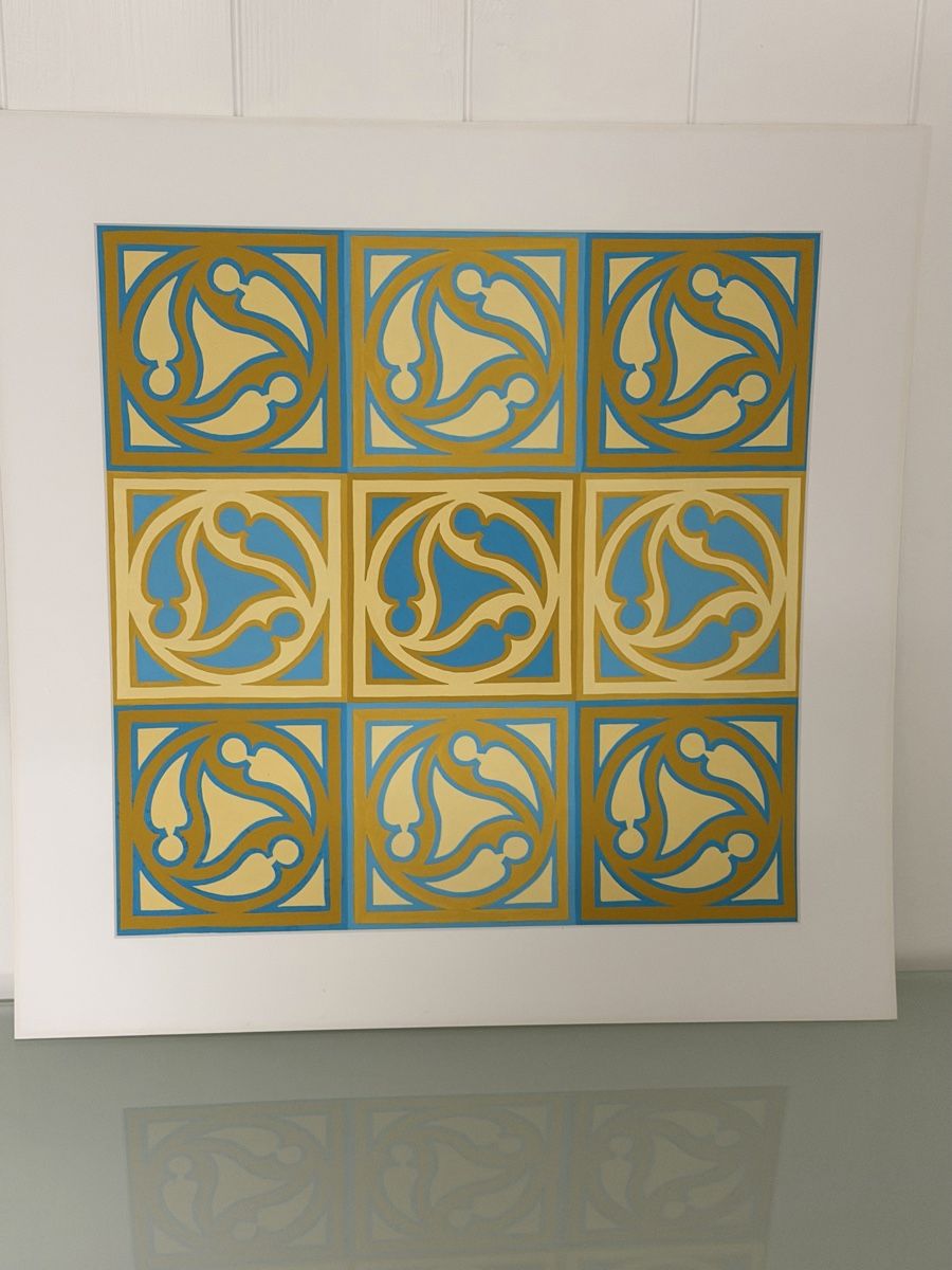 Foto & Immagini: Original Wandbild, handgemachtes Einzelstück, 50 x 50 – Usato da Gunten venduto da starfish3