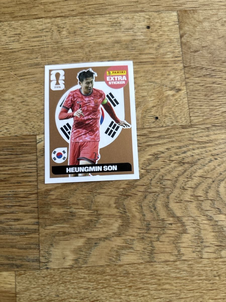 Panini Carte collezionabili: Heungmin son extra sticker panini – Usato da Basel venduto da BellaTorres