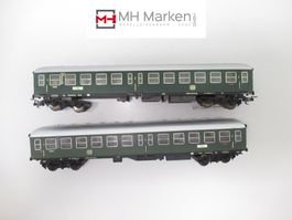Fleischmann 2er Set Personenwagen DB Ohne OVP AC WS H0