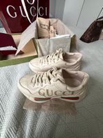 Gucci Sneaker / Beige Gr. 37.5 -38 mit Beleg Top Zustand