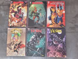 Lot de 6 comics Marvel Panini d'occasion en français