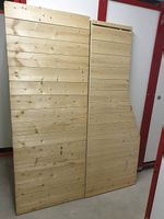Reti sdoppiate letto posteriore Camper Fiat, Peugeot Citroen