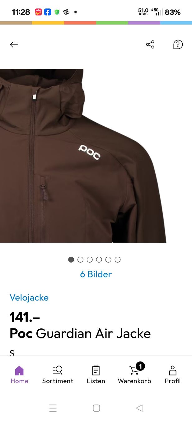 Poc Giacche: Poc Guardian Air Jacke – Nuovo (secondo la descrizione) da Engelberg venduto da Univega79
