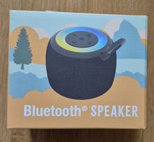 Bluetooth Lautsprecher mit Lichtfunktion+USB-C-Ladekabel