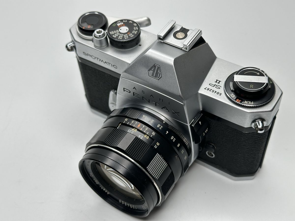Pentax Fotocamera: Asahi Pentax Spotmatic & 8 Elemente Super Takumar 50mm – Usato da zuchwil venduto da solotin74 1