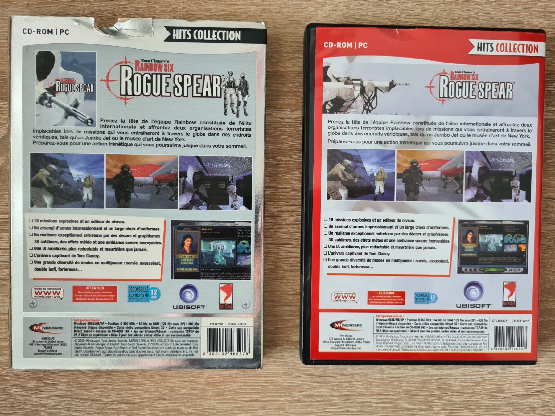 Spiele: Rainbow Six Rogue Spear (French Cover) - PC – Gebraucht aus Carouge GE von Gasco 1