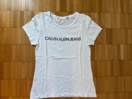 Weisses Calvin Klein Jeans T-Shirt, S,  Top Zustand!