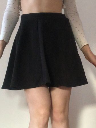 Jupe patineuse noire
