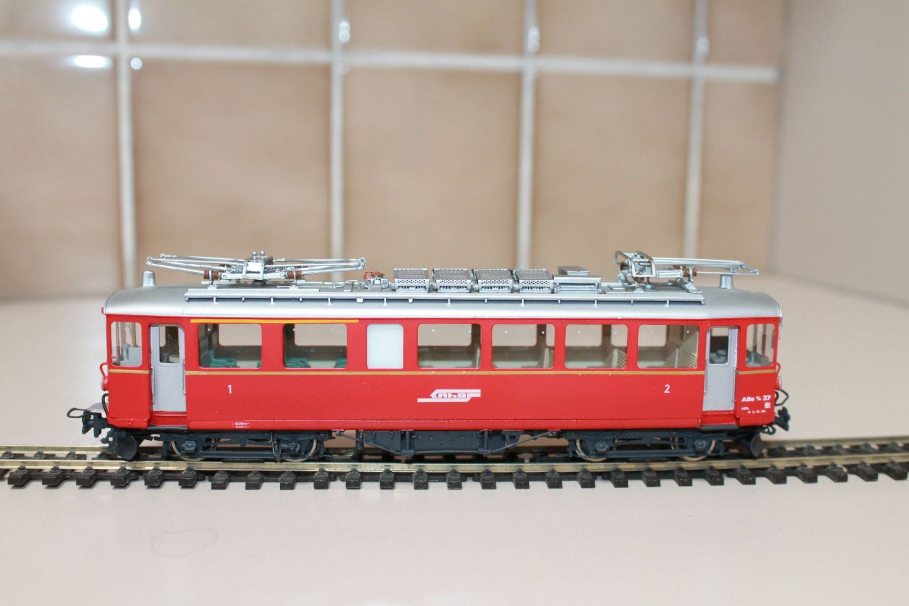 Lemaco Modellini di ferrovie: Lemaco RhB ABe 4/4 No.37 – Usato da Birmensdorf ZH venduto da Buhwil18