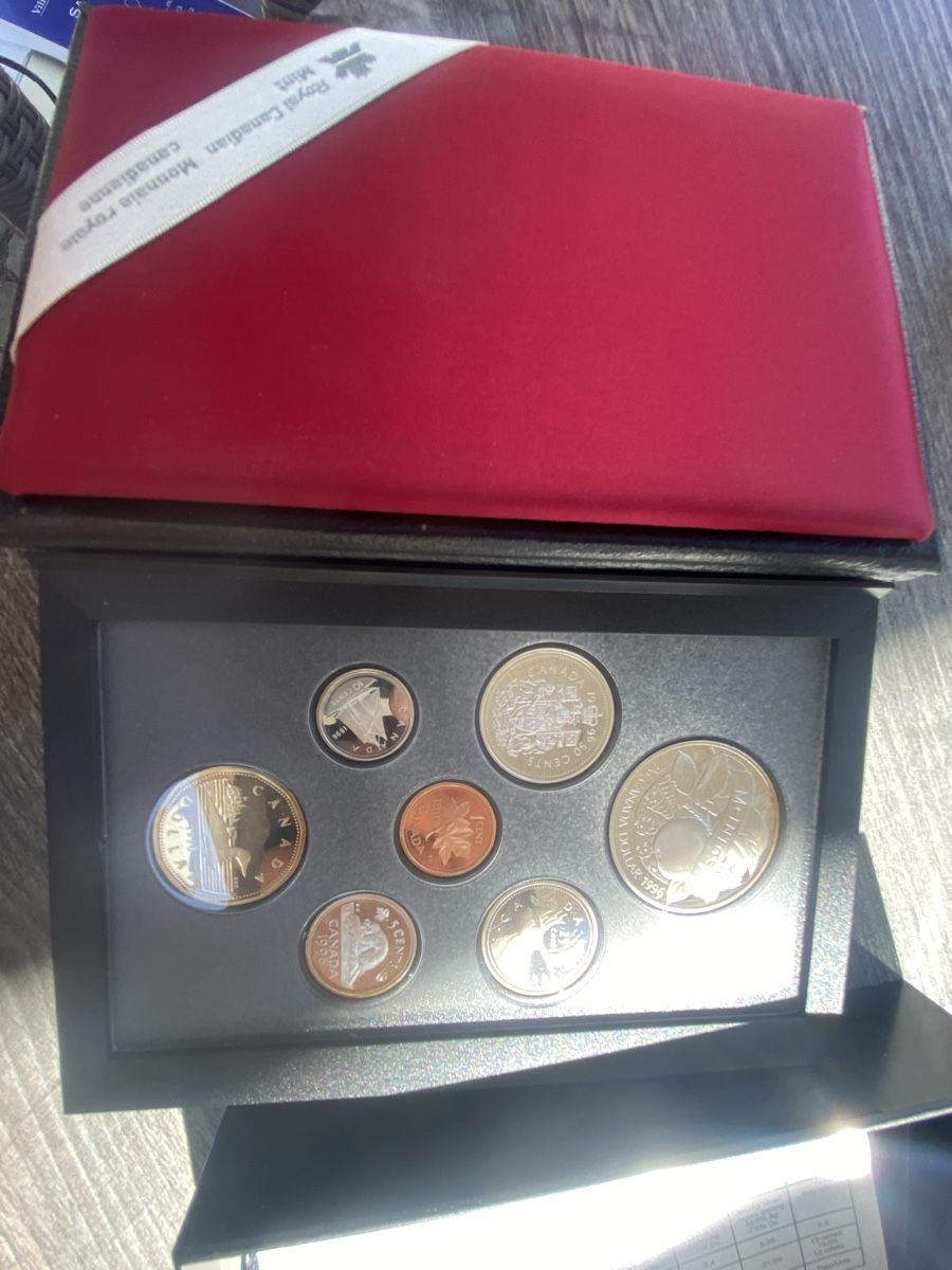 Alle Münzen: Canada Set 1996 Silbermünzen mit Dollar McIntosh  – Neu (gemäss Beschreibung) aus Muralto von Alex1912 5