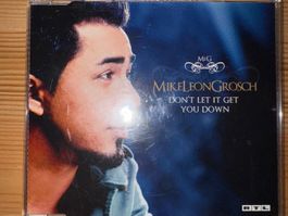 MIKE LEON GROSCH CD-Single Don't Let It Get You Down WIE NEU