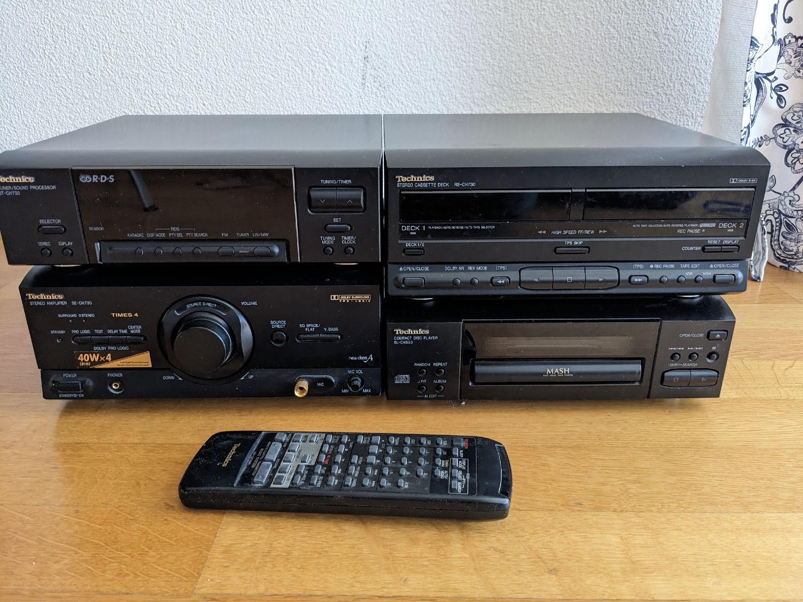 Technics Amplificatori: Technics CH730 HiFi-Stereo-Anlage inkl. Lautsprecher – Usato da Zürich venduto da Zuriga86