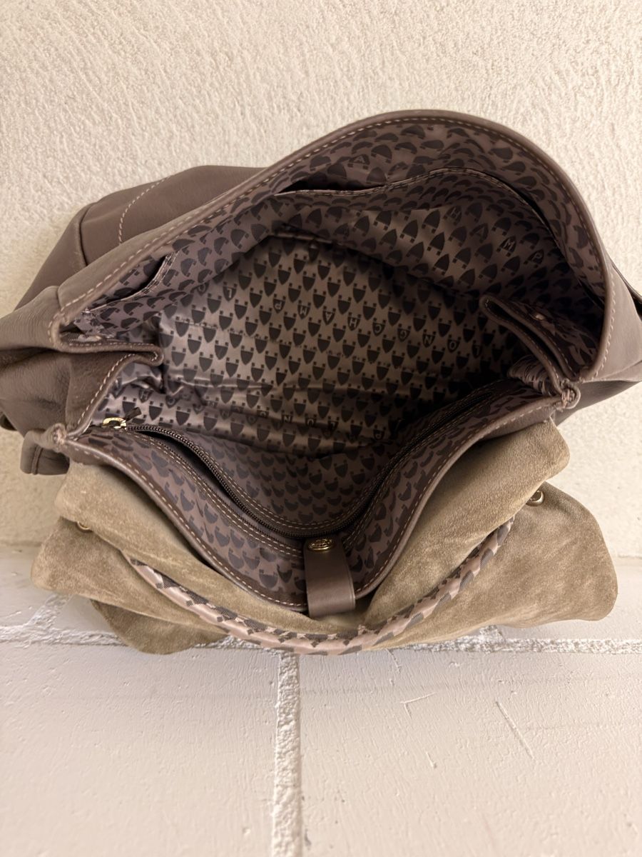 Longchamp Borse da donna: LONGCHAMP Umhängetasche grau – Usato da Allschwil venduto da Frida015 4
