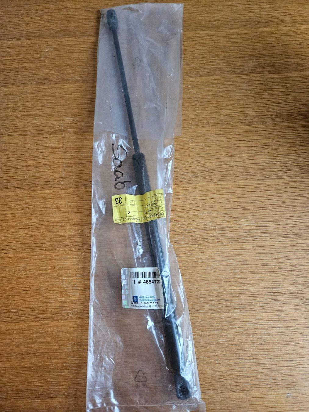 Saab Alle Autoersatzteile: SAAB Heckklappenstossdämpfer – Neu und originalverpackt aus Marbach SG von Pinnie62