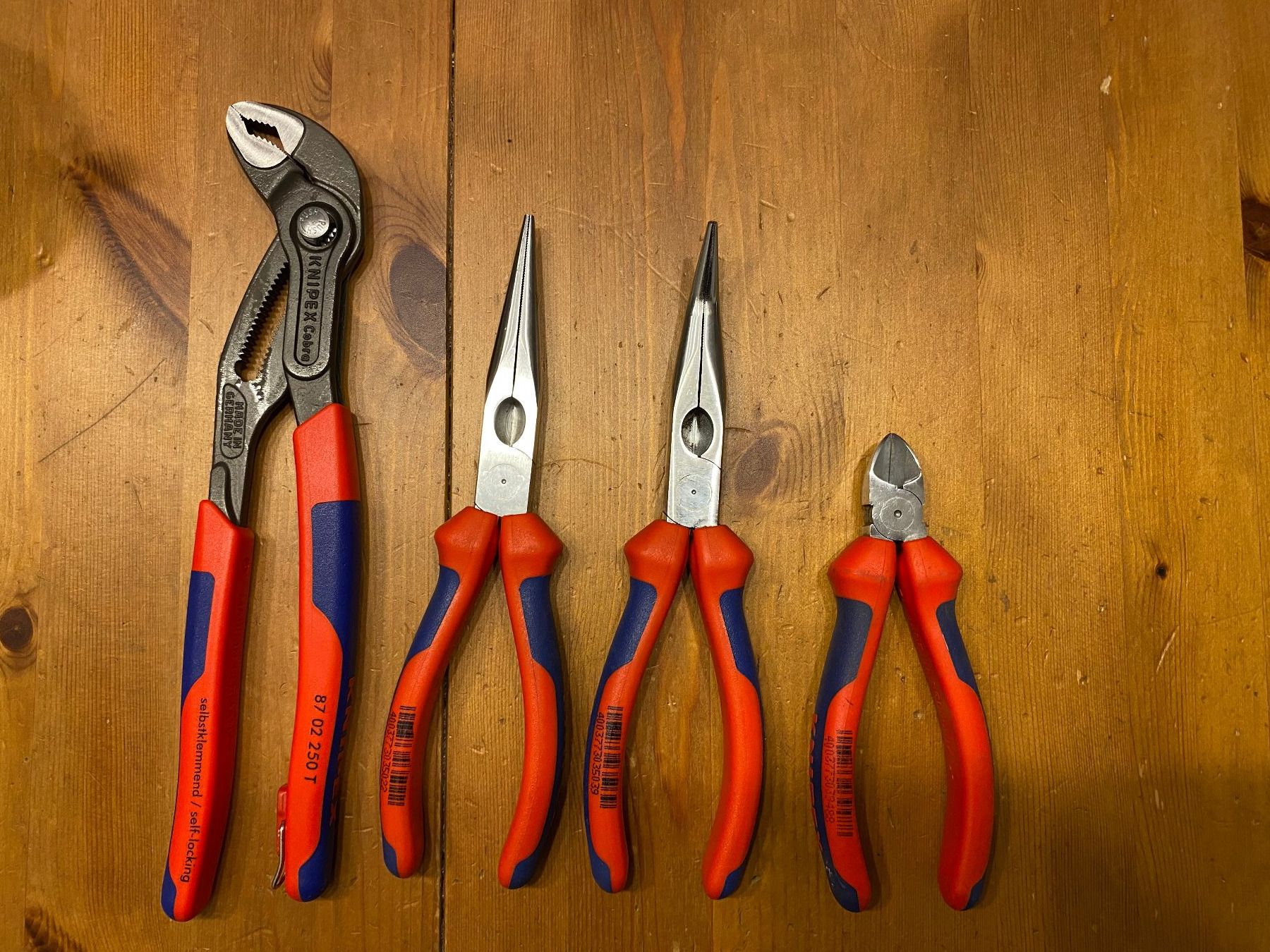 Knipex Alle Werkzeuge: Knipex Zangen Set 4 teilig – Neu (gemäss Beschreibung) aus Niederweningen von