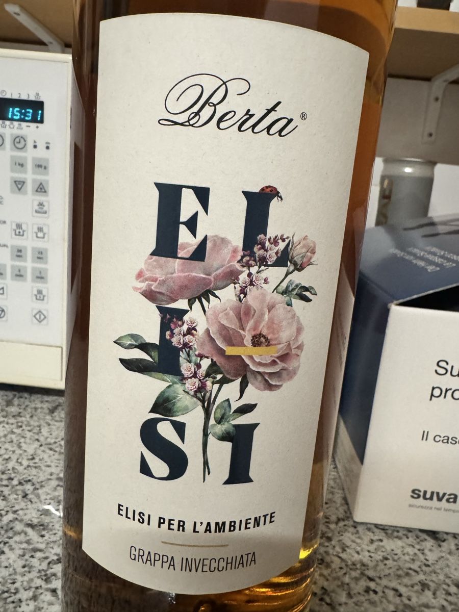 Berta Bevande alcoliche: Berta Elisi Grappa Invecchiata 30cl 43% vol – Nuovo e nell'imballaggio originale da Langenthal venduto da Marki2 1