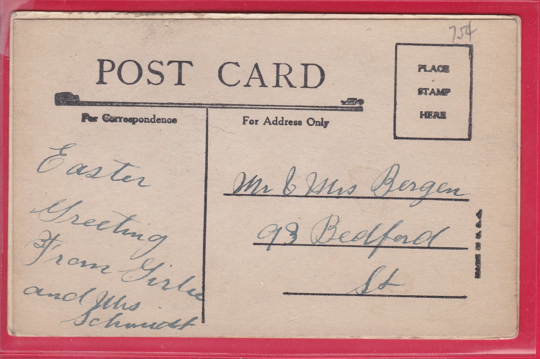 Cartoline postali: GLITTERKARTE, HEARTY EASTER GREETING – Usato da Oberrieden venduto da Gebirgsstelze 1