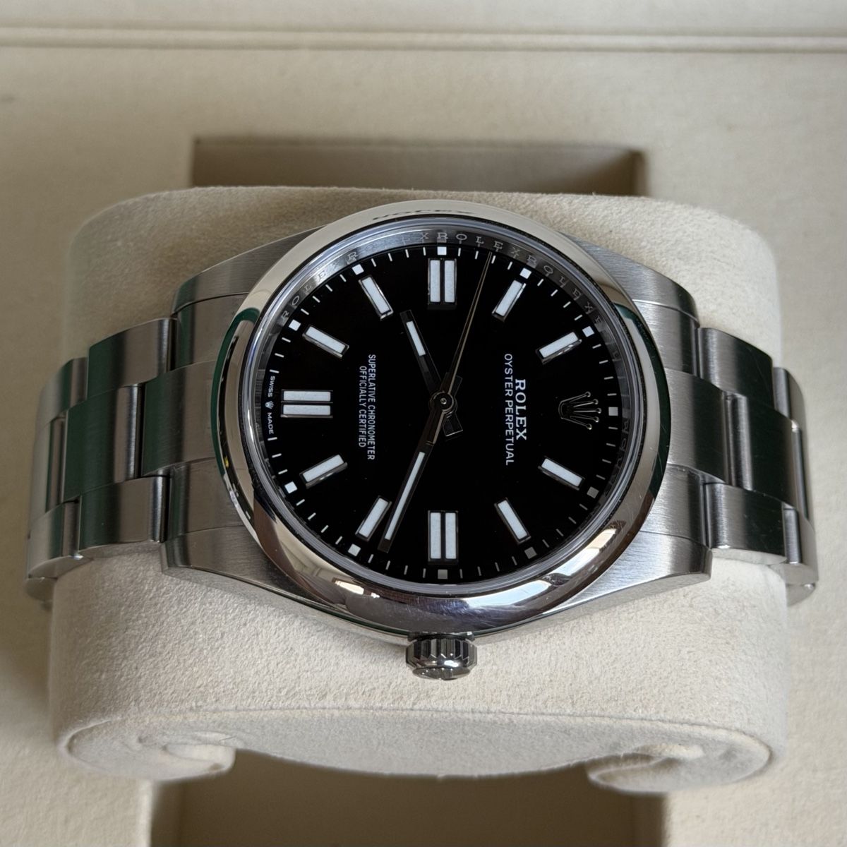 Rolex Orologi: Rolex Oyster Perpetual 41 Schwarz 2025 – Usato da Zizers venduto da Taktgeber 1