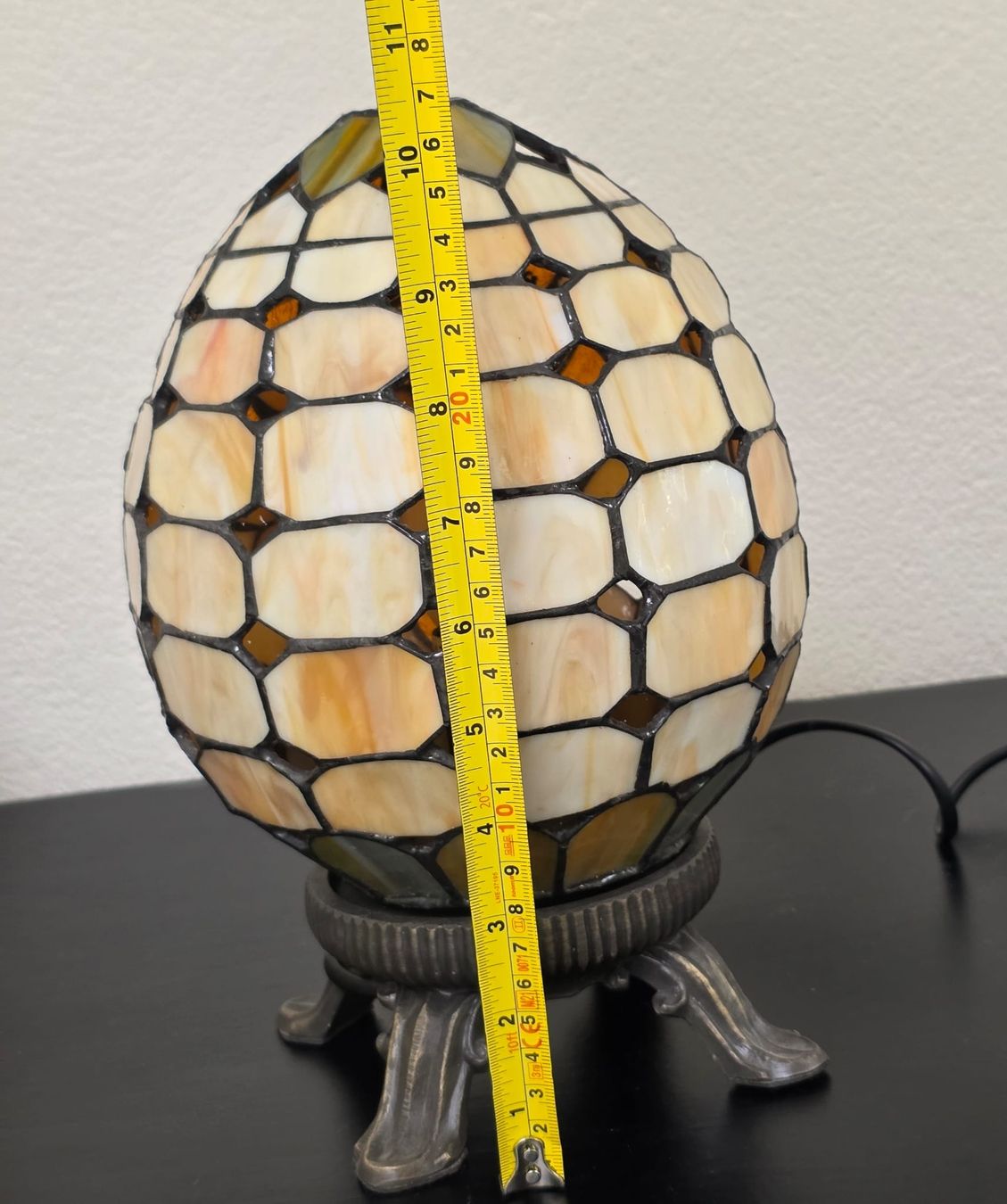 Lampen: Tischlampe Tiffany Stil Ei-Form – Gebraucht aus Rheinsulz von Dred 7