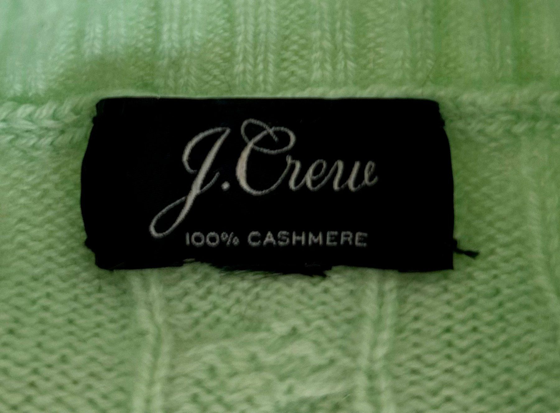 J.Crew Maglioni & Felpe: J.Crew Kaschmir-Pullover S mintgrün Cashmere Pullover Pulli – Usato da Zürich venduto da DepotCharity 1