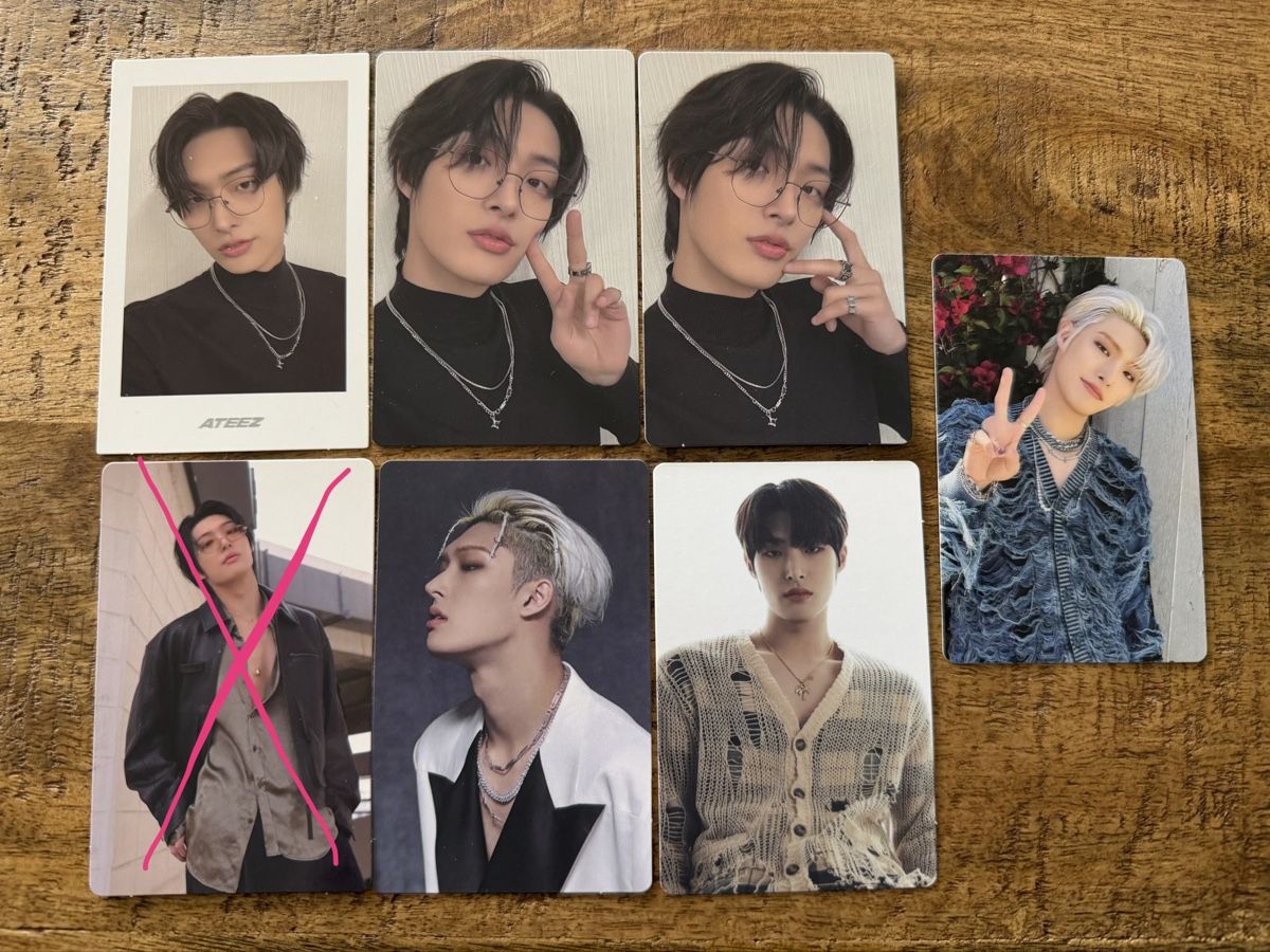 Sammelbilder & Trading cards: Ateez Mingi album pc set – Gebraucht aus Urtenen-Schönbühl von Mingyeonshi