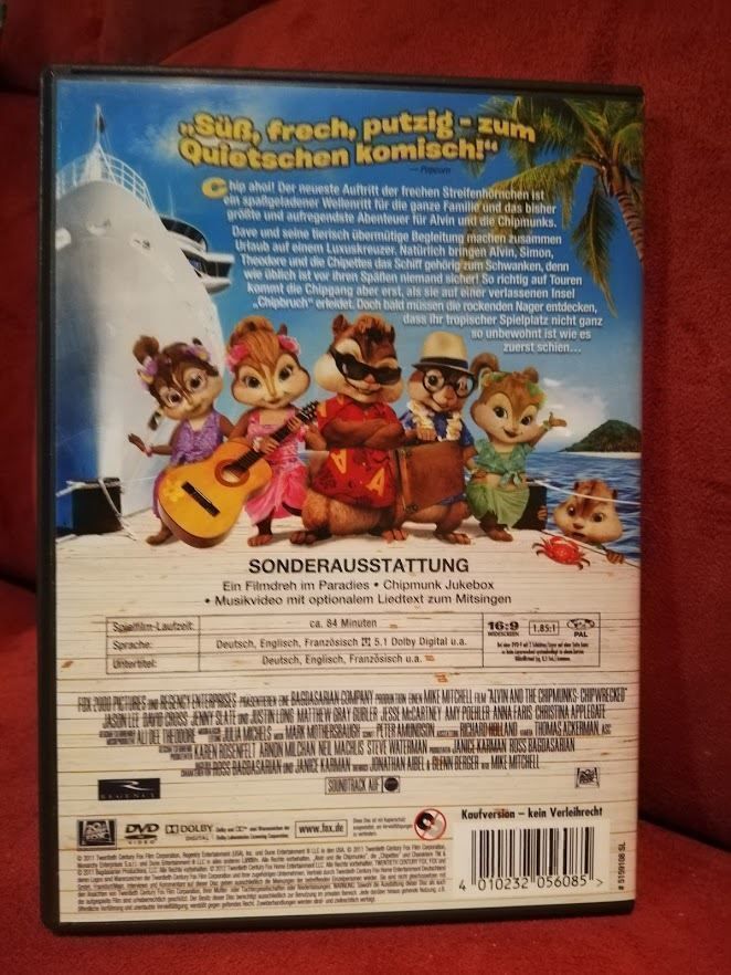 Tutti i DVDs: Alvin und die Chipmunks (DVD) – Nuovo e nell'imballaggio originale da Zofingen venduto da noise123 1