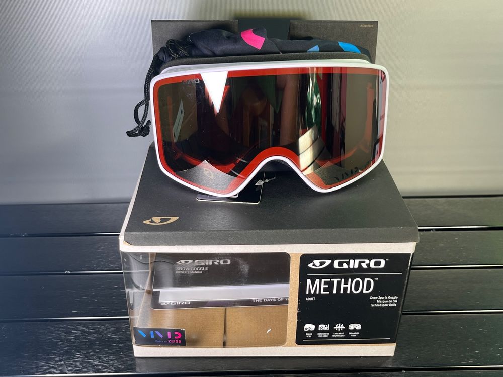 GIRO Method VIVID Onyx, Skibrille, Brille, Goggles, ZEISS Kaufen auf