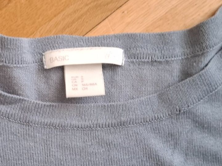 Maglioni & Felpe: H&M Basic Shirt, hellblau, Grösse S, Top Zustand! – Usato da Zürich venduto da zhch15 2