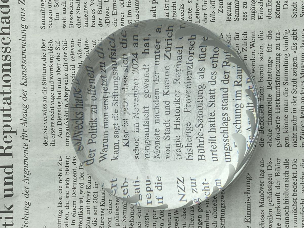 Bicchieri: Kristallhalbkugel Vergösserungsglas – Usato da Wiesendangen venduto da argon03 5