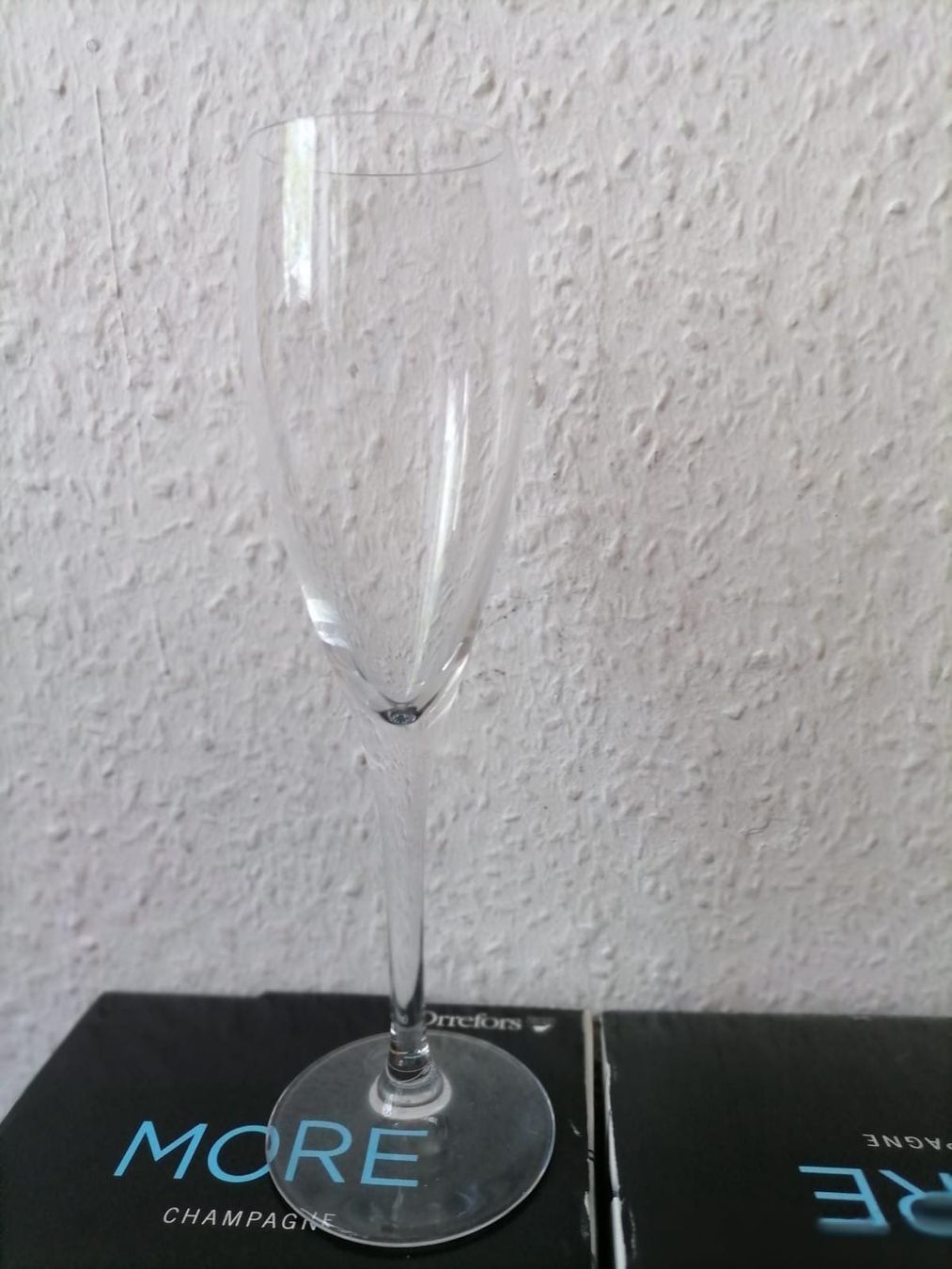 Bicchieri: 2x Orrefors More Champagner Glas 4er Set – Nuovo e nell'imballaggio originale da Münchenstein venduto da avg_5vgb 2
