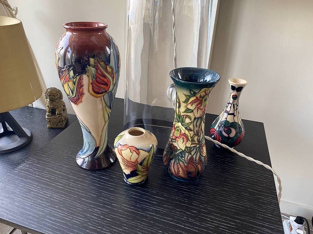 Tutte le decorazioni: 3 belles pièces de Moorcroft. – Usato da Genève venduto da stephen_gva