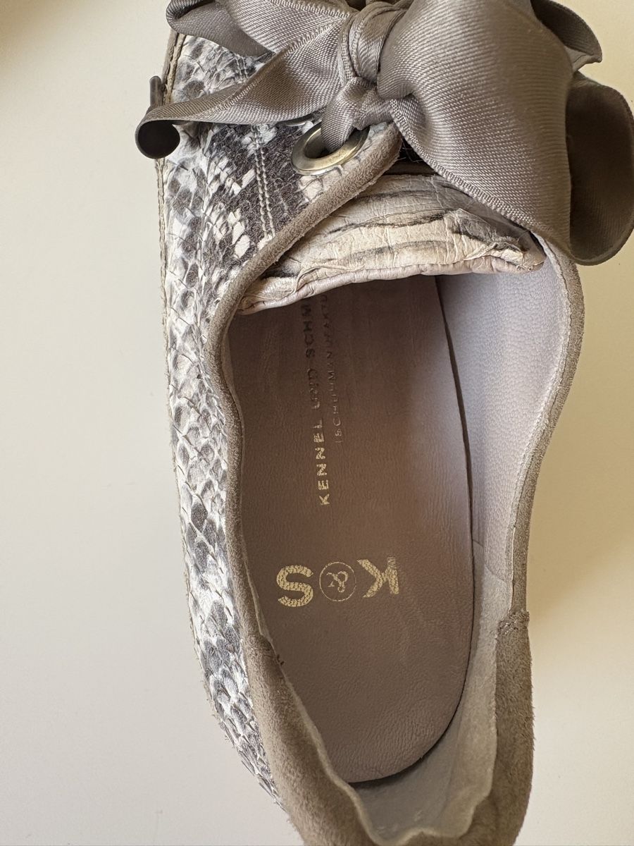 Kennel + Schmenger Scarpe da donna: K&S Kennel & Schmenger Sneaker, Schlangenmuster, Gr. 38 – Nuovo (secondo la descrizione) da Oberengstringen venduto da Marling 1