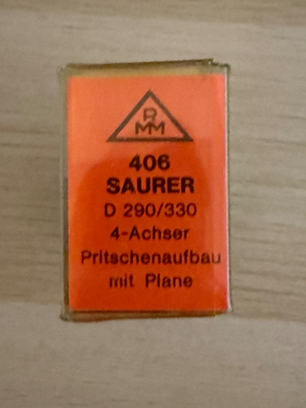 Roskopf Modellbausätze & Standmodelle: Saurer D290 / D330 Roskopf 406 – Neu und originalverpackt aus Morrens VD von YannD02 3