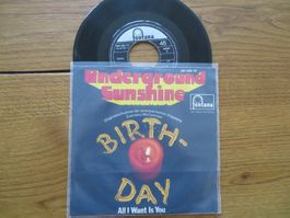 Schallplatte: Underground Sunshine - Birthday 45 Single