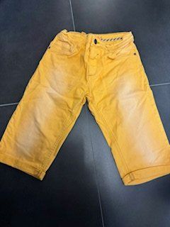 WE Jeans Shorts slim fit gelb 170
