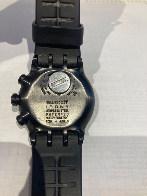Swatch 🇨🇭 Arm Band Uhr mit neue Batterie 3