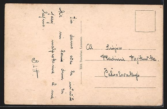 Ansichtskarten: Estavayer-le-Lac, Institut du Sacrè-Coe – Gebraucht aus Berlin von bartko-reher 1