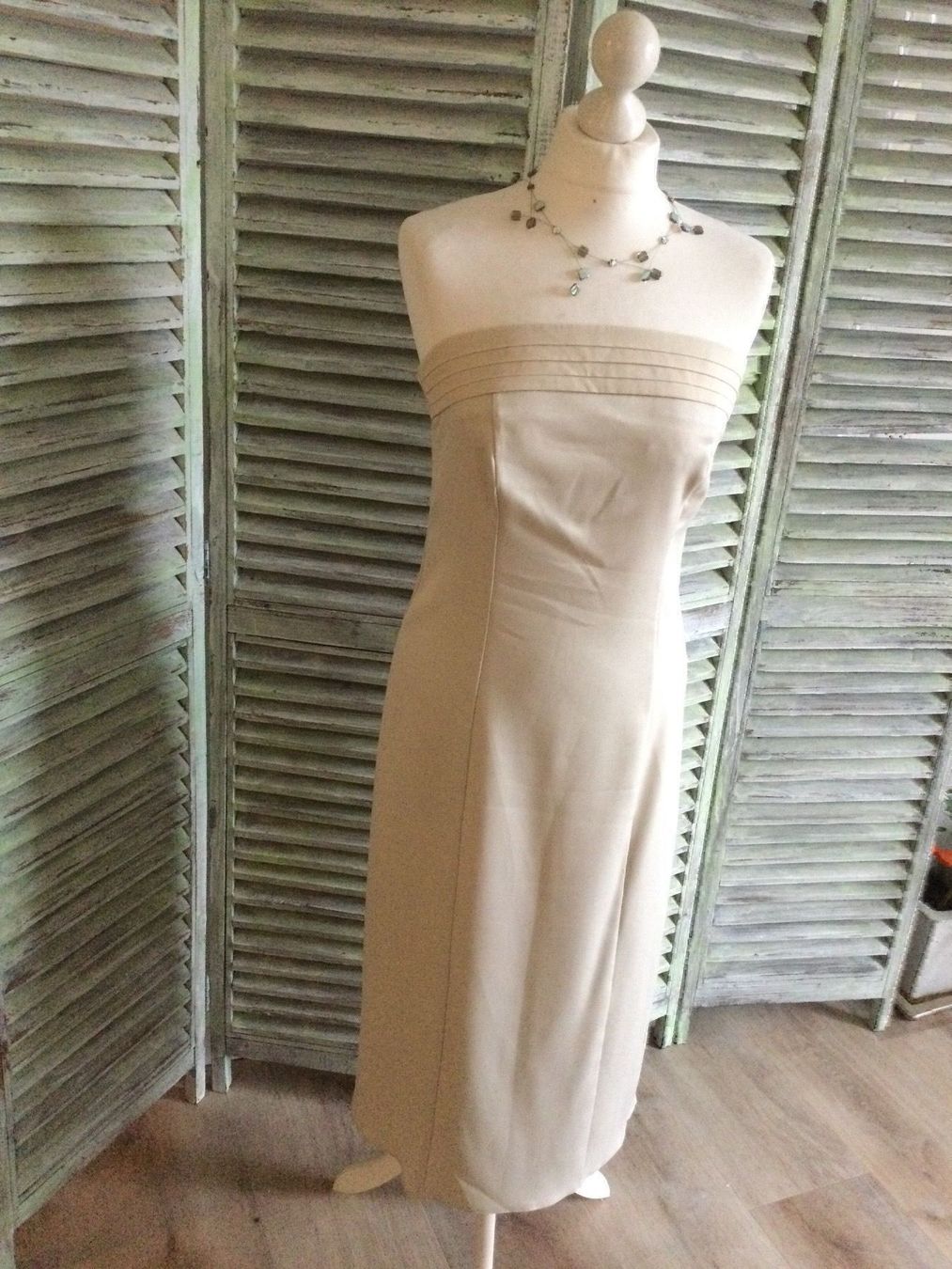 Vestiti: Robe bustier beige clair mariage/gala...taille 38 – Nuovo (secondo la descrizione) da Agiez venduto da chouchanelle 2