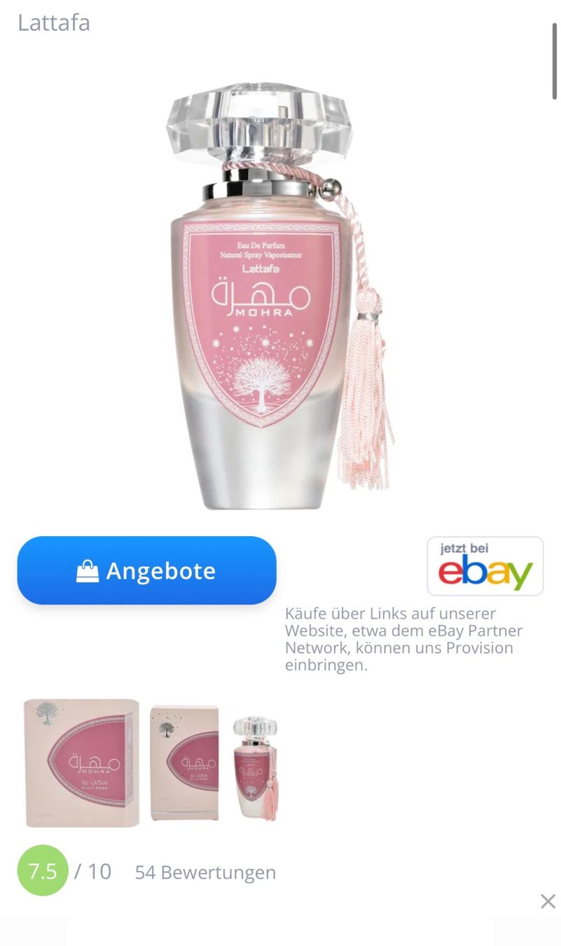 Lattafa Parfum & Eau de Toilette: Lattafa Mohra EDP 5ML Abfüllung – Gebraucht aus Zürich von deruja 2