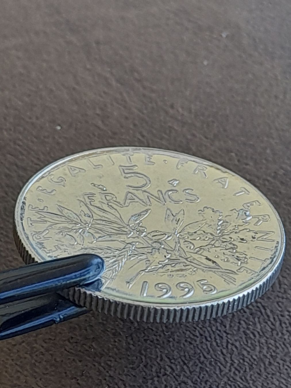 Tutti le monete: 5 Francs 1995 Frankreich – Usato da Basel venduto da Basel_20 3
