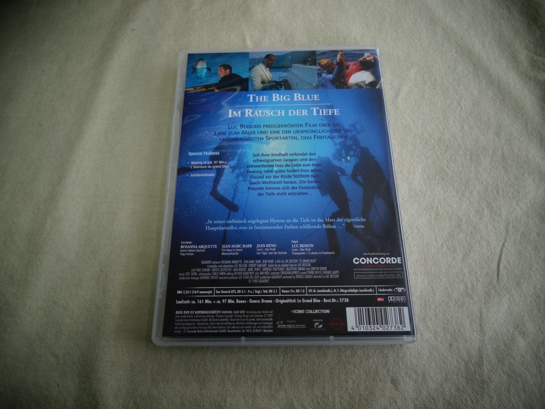 Tutti i DVDs: Im Rausch der Tiefe – Usato da Neerach venduto da jenny062 1
