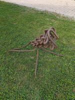 Skulptur aus Eisen
