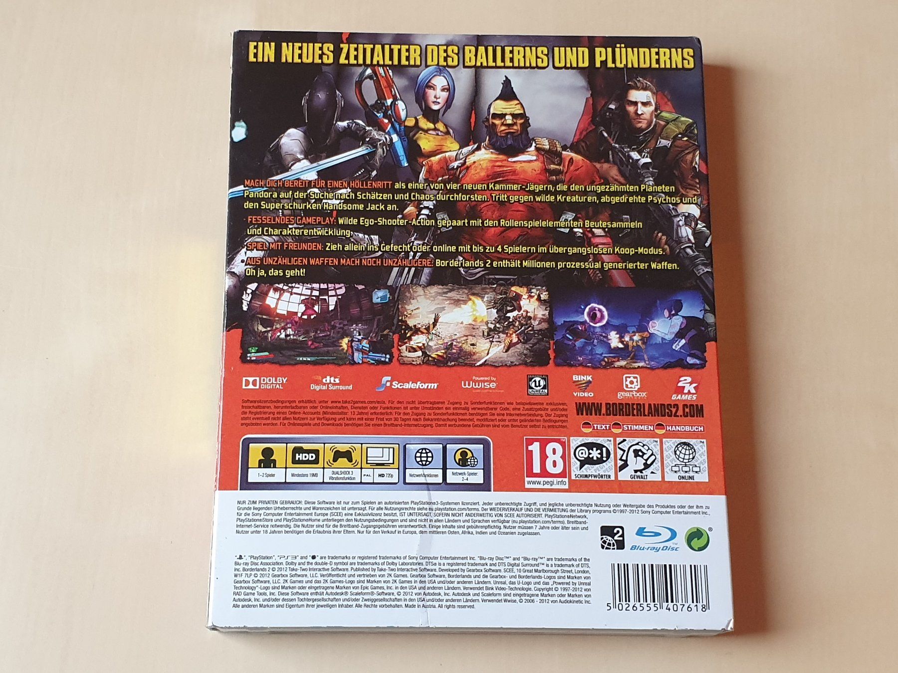Sony Giochi: Borderlands 2 – Usato da Stansstad venduto da collectorsshop 1