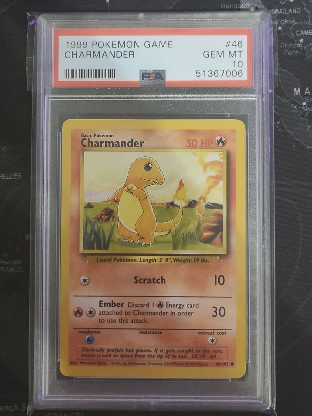 Pokémon Cartes à collectionner: Charmander Base Set PSA 10 EN – Neuf (Voir description) à Therwil par Cordachu_Trade