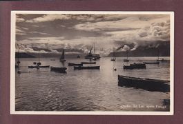 LAUSANNE - Ouchy - Bateaux