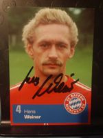Hans Weiner - Bayern München - handsigniert - †2024